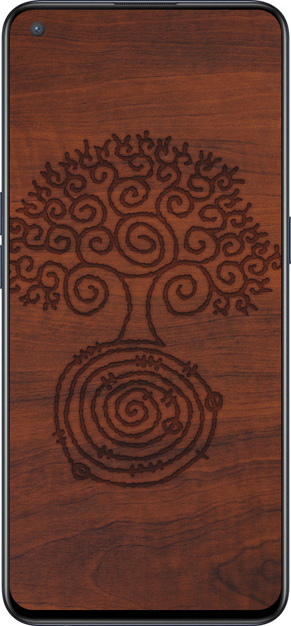 Силиконовый чехол Узор дерева для OnePlus Nord CE 5G/CORE Edition 5G - 4119u-3484 изображение 