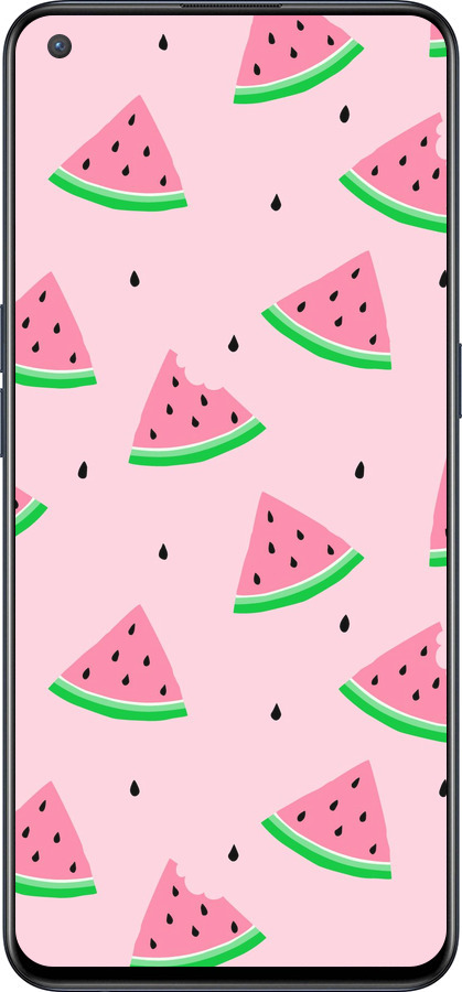 Силиконовый чехол Розовый арбуз для OnePlus Nord CE 5G/CORE Edition 5G - 4314u-3484 изображение 