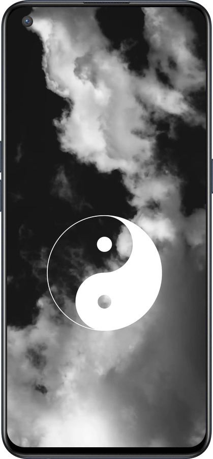 Силиконовый чехол Инь и Янь для OnePlus Nord CE 5G/CORE Edition 5G - 4389u-3484 изображение 