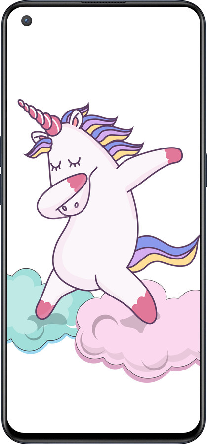 Силиконовый чехол Единорог для OnePlus Nord CE 5G/CORE Edition 5G - 4702u-3484 изображение 