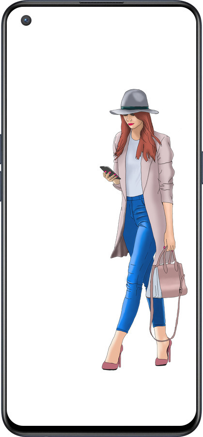 Силиконовый чехол Девушка 1 для OnePlus Nord CE 5G/CORE Edition 5G - 4751u-3484 изображение 