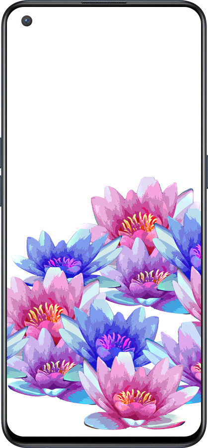 Силиконовый чехол Лотос для OnePlus Nord CE 5G/CORE Edition 5G - 4862u-3484 изображение 