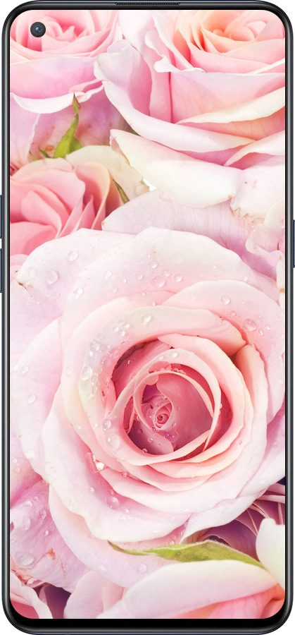 Силиконовый чехол Розы для OnePlus Nord CE 5G/CORE Edition 5G - 525u-3484 изображение 