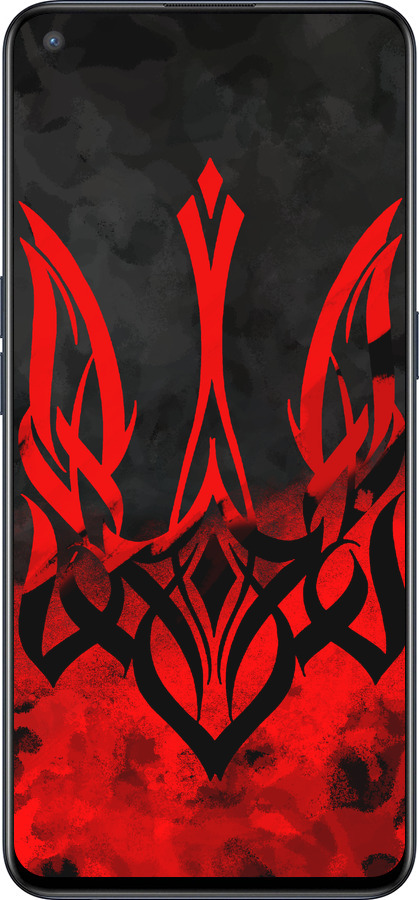 Силиконовый чехол Герб Украины v2 для OnePlus Nord CE 5G/CORE Edition 5G - 5312u-3484 изображение 