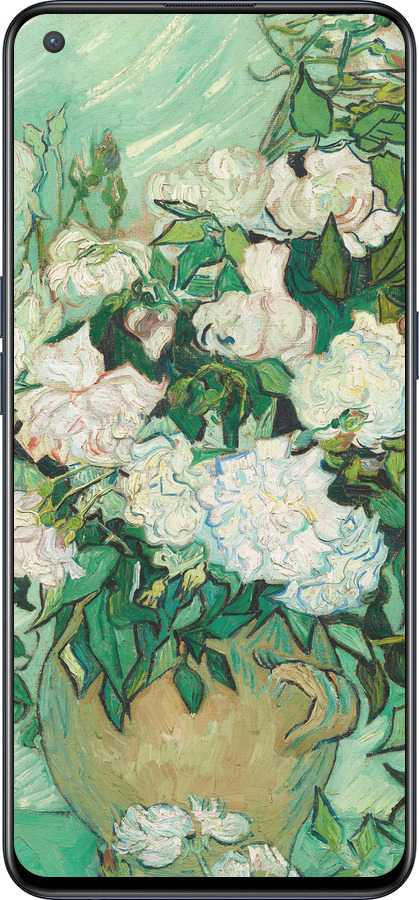 Силиконовый чехол Винсент Ван Гог. Ваза с розами для OnePlus Nord CE 5G/CORE Edition 5G - 5543u-3484 изображение 