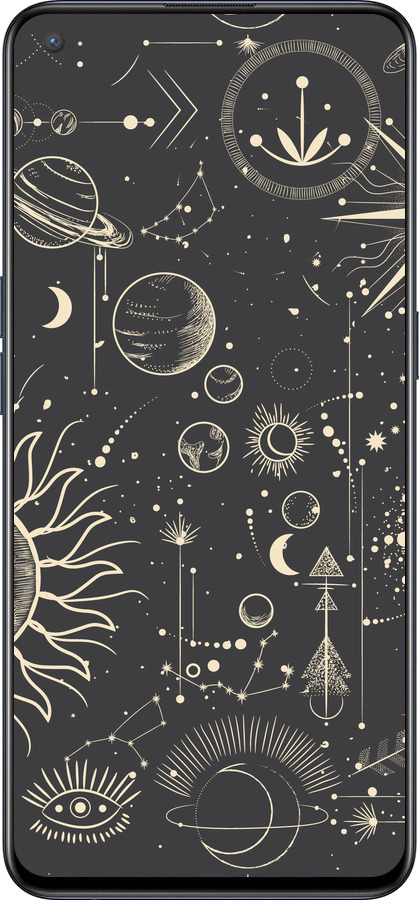 Силиконовый чехол Фаза луны для OnePlus Nord CE 5G/CORE Edition 5G - 5605u-3484 изображение 