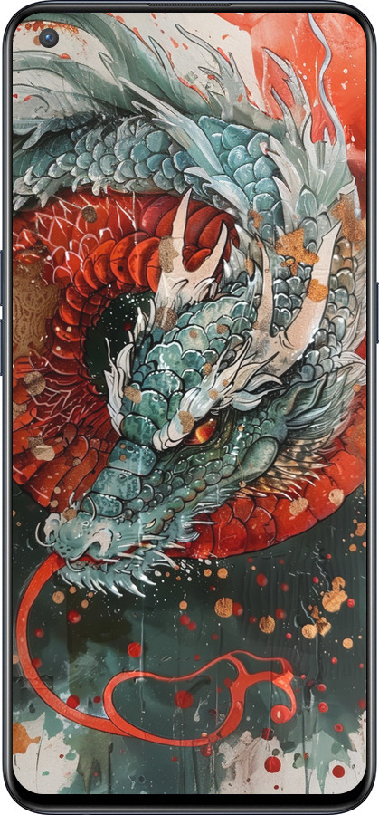 Силиконовый чехол Стихия огня для OnePlus Nord CE 5G/CORE Edition 5G - 6101u-3484 изображение 