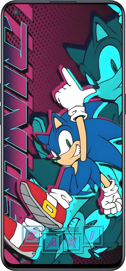 Силиконовый чехол Соник для OnePlus Nord CE 5G/CORE Edition 5G - 6284u-3484 изображение 