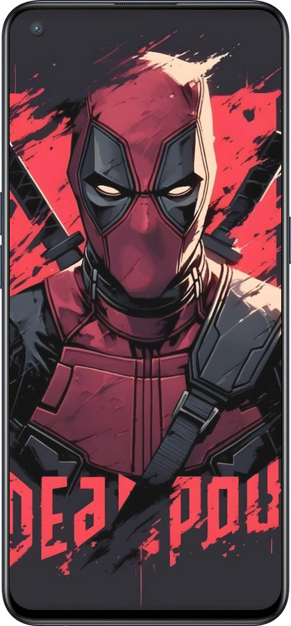 Силиконовый чехол Дедпул для OnePlus Nord CE 5G/CORE Edition 5G - 6293u-3484 изображение 