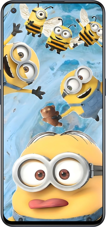 Силиконовый чехол Миньоны для OnePlus Nord CE 5G/CORE Edition 5G - 6386u-3484 изображение 