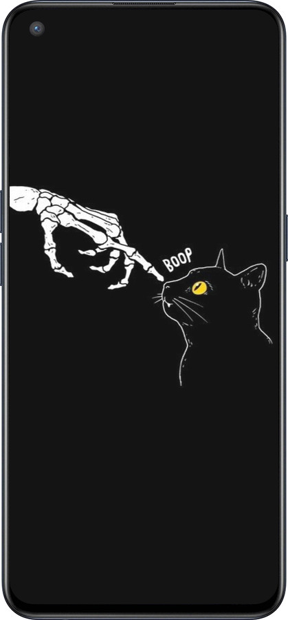 Силиконовый чехол Кошка для OnePlus Nord CE 5G/CORE Edition 5G - 6505u-3484 изображение 