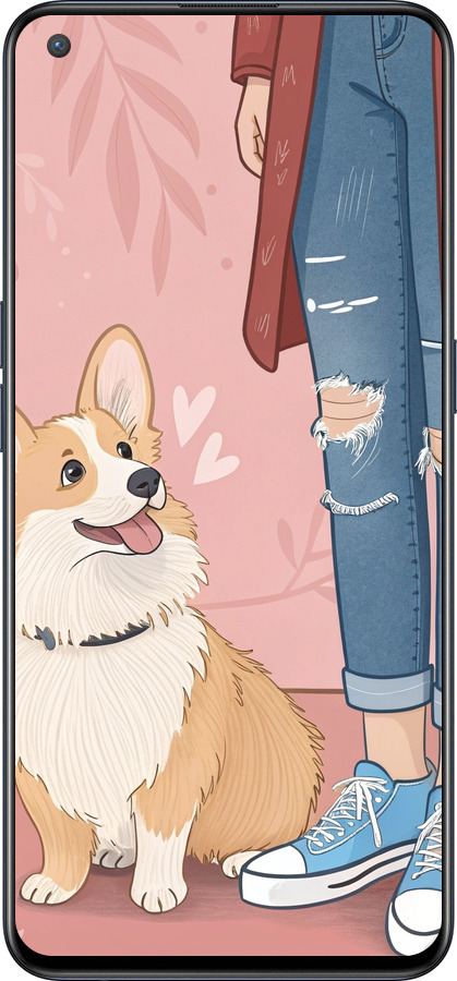 Силиконовый чехол Корги 3 для OnePlus Nord CE 5G/CORE Edition 5G - 6707u-3484 изображение 