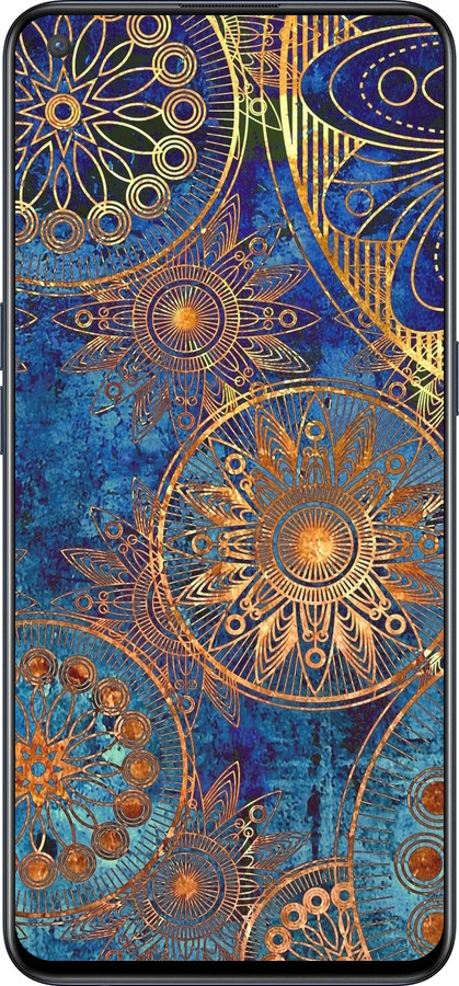 Силиконовый чехол Золотой узор для OnePlus Nord CE 5G/CORE Edition 5G - 678u-3484 изображение 