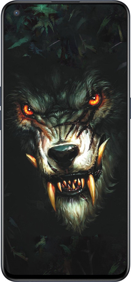 Силиконовый чехол Дьявольский волк для OnePlus Nord CE 5G/CORE Edition 5G - 833u-3484 изображение 