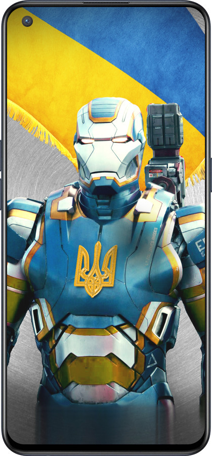Силиконовый чехол Украинский киборг для OnePlus Nord CE 5G/CORE Edition 5G - 980u-3484 изображение 