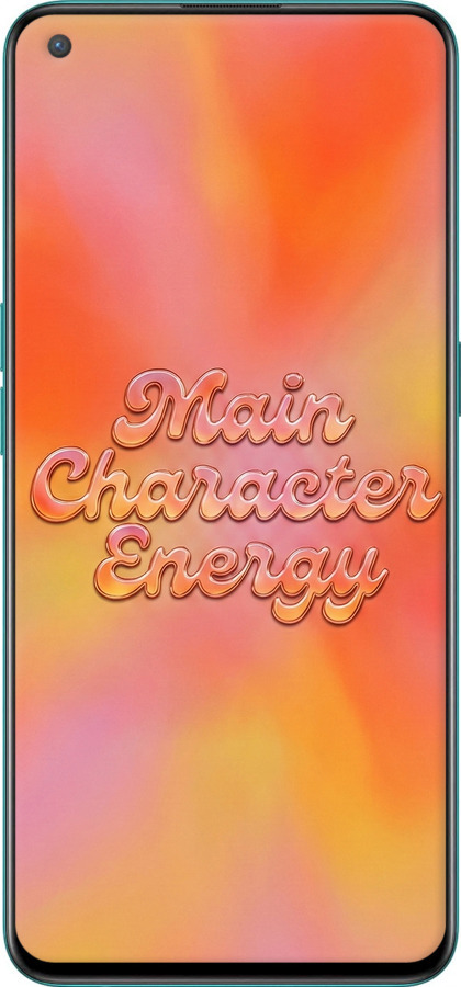 Силиконовый чехол Aura Gradient Main Character Energy Aesthetic Y2K для OnePlus Nord CE - 6783u-2382 изображение 