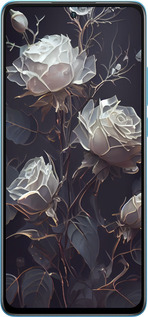 Силіконовий чехол Троянди 2 для OnePlus Nord CE4 Lite - 5550u-3766 изображение 