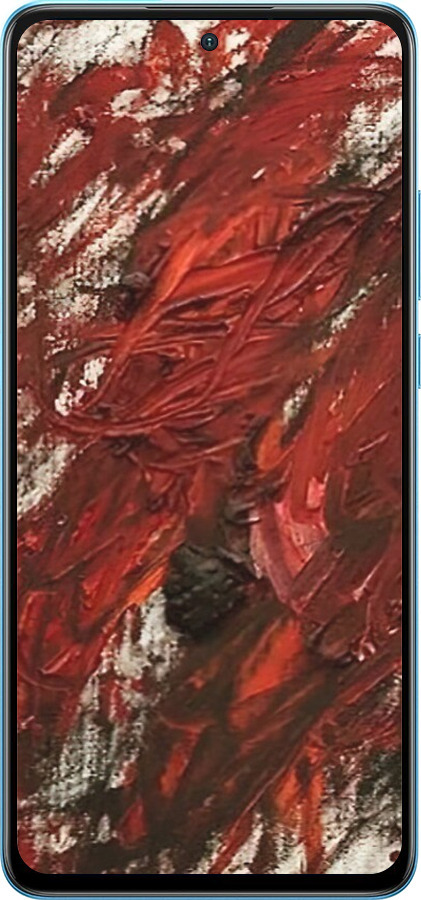 Силіконовий чехол Абстрактна композиція в червоних тонах для OnePlus Nord CE4 Lite - 6541u-3766 изображение 