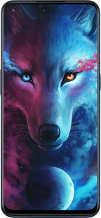 Силіконовий чехол Арт-вовк для OnePlus Nord N10 5G - 3999u-3655 изображение 