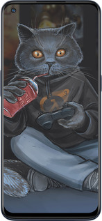 Силиконовый чехол gamer cat для OnePlus Nord N10 5G - 4140u-3655 изображение 