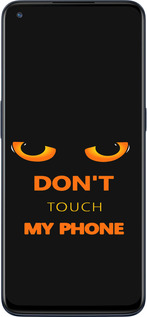Силиконовый чехол Don't touch the phone для OnePlus Nord N10 5G - 4261u-3655 изображение 