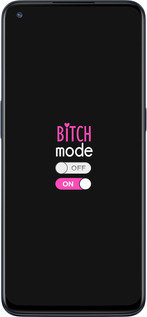 Силіконовий чехол Bitch mode для OnePlus Nord N10 5G - 4548u-3655 изображение 