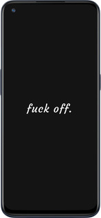 Силіконовий чехол Fuck off для OnePlus Nord N10 5G - 4731u-3655 изображение 