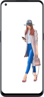 Силиконовый чехол Девушка 1 для OnePlus Nord N10 5G - 4751u-3655 изображение 