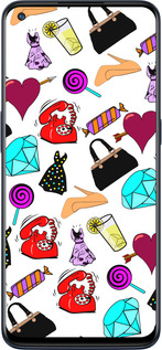 Силіконовий чехол stickers для OnePlus Nord N10 5G - 4757u-3655 изображение 