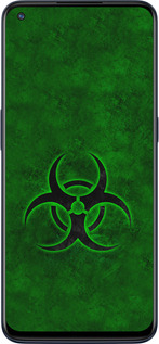Силиконовый чехол biohazard 30 для OnePlus Nord N10 5G - 4848u-3655 изображение 