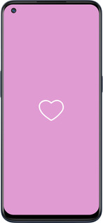 Силиконовый чехол Сердце 2 для OnePlus Nord N10 5G - 4863u-3655 изображение 