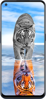 Силиконовый чехол Тигр для OnePlus Nord N10 5G - 6016u-3655 изображение 