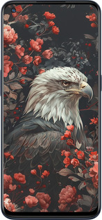 Силіконовий чехол Квітковий вартовий для OnePlus Nord N10 5G - 6102u-3655 изображение 