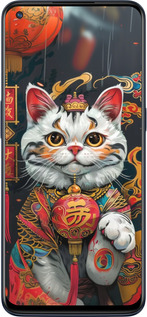 Силіконовий чехол China Cat v2 для OnePlus Nord N10 5G - 6135u-3655 изображение 