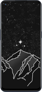 Силиконовый чехол Минималистический горный пейзаж для OnePlus Nord N10 5G - 6438u-3655 изображение 