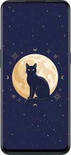 Силіконовий чехол Cute Cat Celestial/Witchy для OnePlus Nord N10 5G - 6787u-3655 изображение 