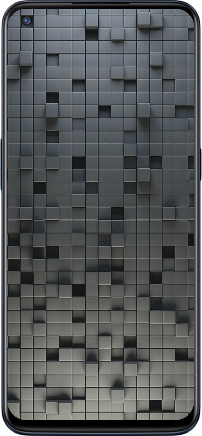 Силиконовый чехол Кубики для OnePlus Nord N10 5G - 1061u-3655 изображение 