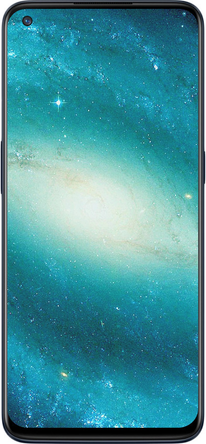 Силиконовый чехол Голубая галактика для OnePlus Nord N10 5G - 177u-3655 изображение 