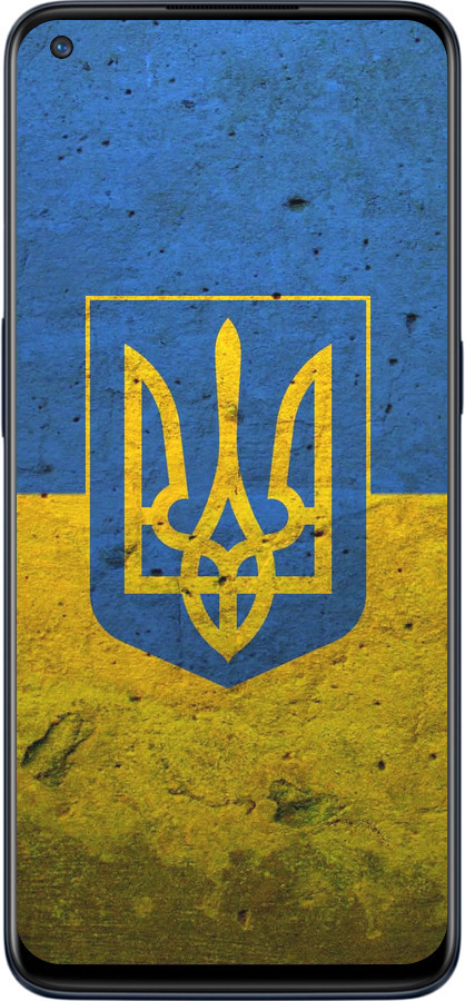 Силиконовый чехол Флаг и герб Украины 2 для OnePlus Nord N10 5G - 378u-3655 изображение 