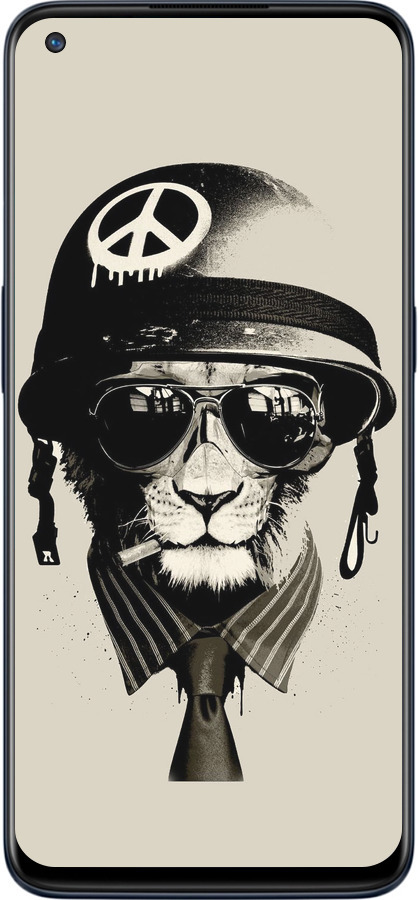 Силиконовый чехол tattoo soldier для OnePlus Nord N10 5G - 4165u-3655 изображение 