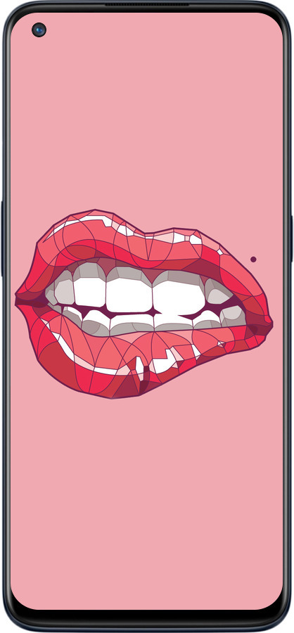 Силиконовый чехол Sexy lips для OnePlus Nord N10 5G - 4174u-3655 изображение 
