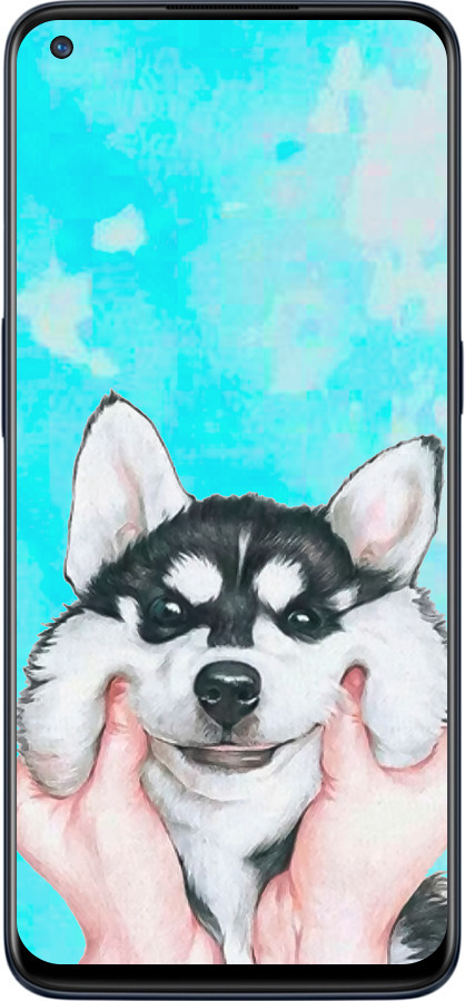 Силиконовый чехол Улыбнись для OnePlus Nord N10 5G - 4276u-3655 изображение 
