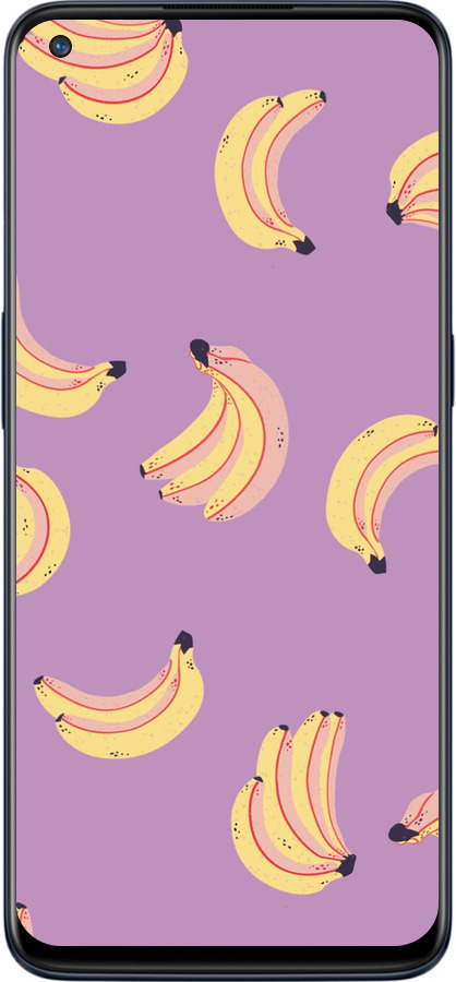 Силіконовий чехол Банани для OnePlus Nord N10 5G - 4312u-3655 изображение 