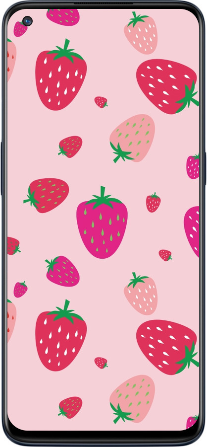 Силіконовий чехол Полунички для OnePlus Nord N10 5G - 4332u-3655 изображение 