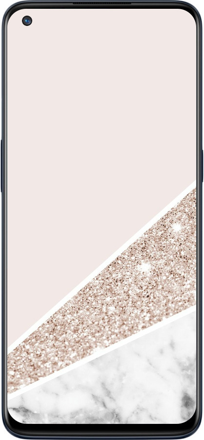 Силиконовый чехол Пастельный мрамор для OnePlus Nord N10 5G - 4342u-3655 изображение 