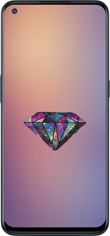 Силиконовый чехол Диамант для OnePlus Nord N10 5G - 4352u-3655 изображение 