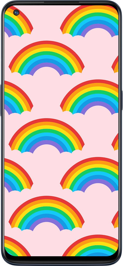 Силиконовый чехол Rainbows для OnePlus Nord N10 5G - 4478u-3655 изображение 