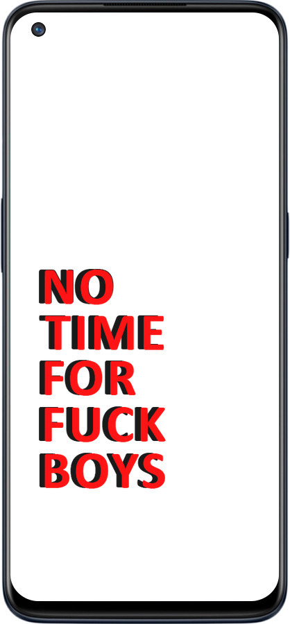 Силіконовий чехол Немає часу для OnePlus Nord N10 5G - 4635u-3655 изображение 