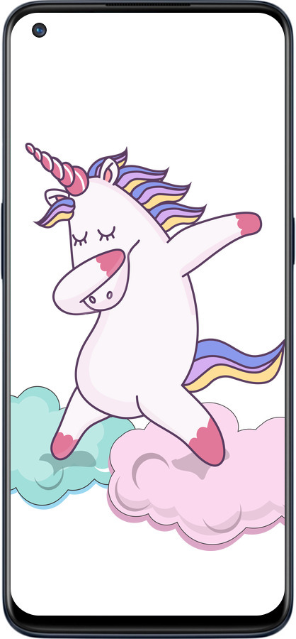 Силиконовый чехол Единорог для OnePlus Nord N10 5G - 4702u-3655 изображение 