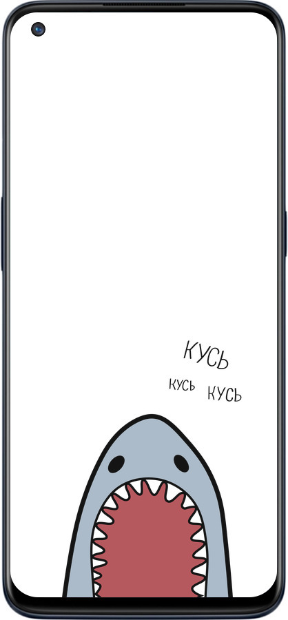 Силиконовый чехол Акула для OnePlus Nord N10 5G - 4870u-3655 изображение 